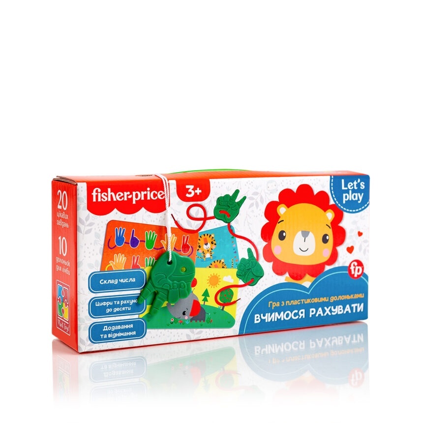 Гра розвиваюча Vladi Toys з пластиковими картками. Вчимося рахувати VT1302-29