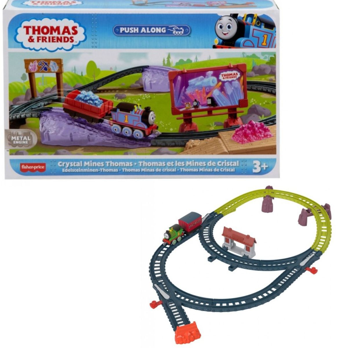 Ігровий набір "Веселі пригоди паровозка" "Томас і друзі" (в ас.)