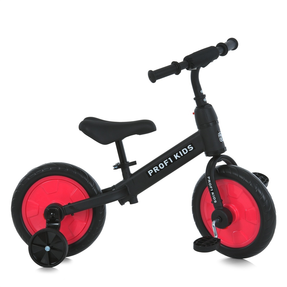 Велосипед-біговел дитячий PROFI KIDS 12 д. MBB 1012-3 кол.EVA, 2 в1, педалі, дод. колеса, ексцентрик