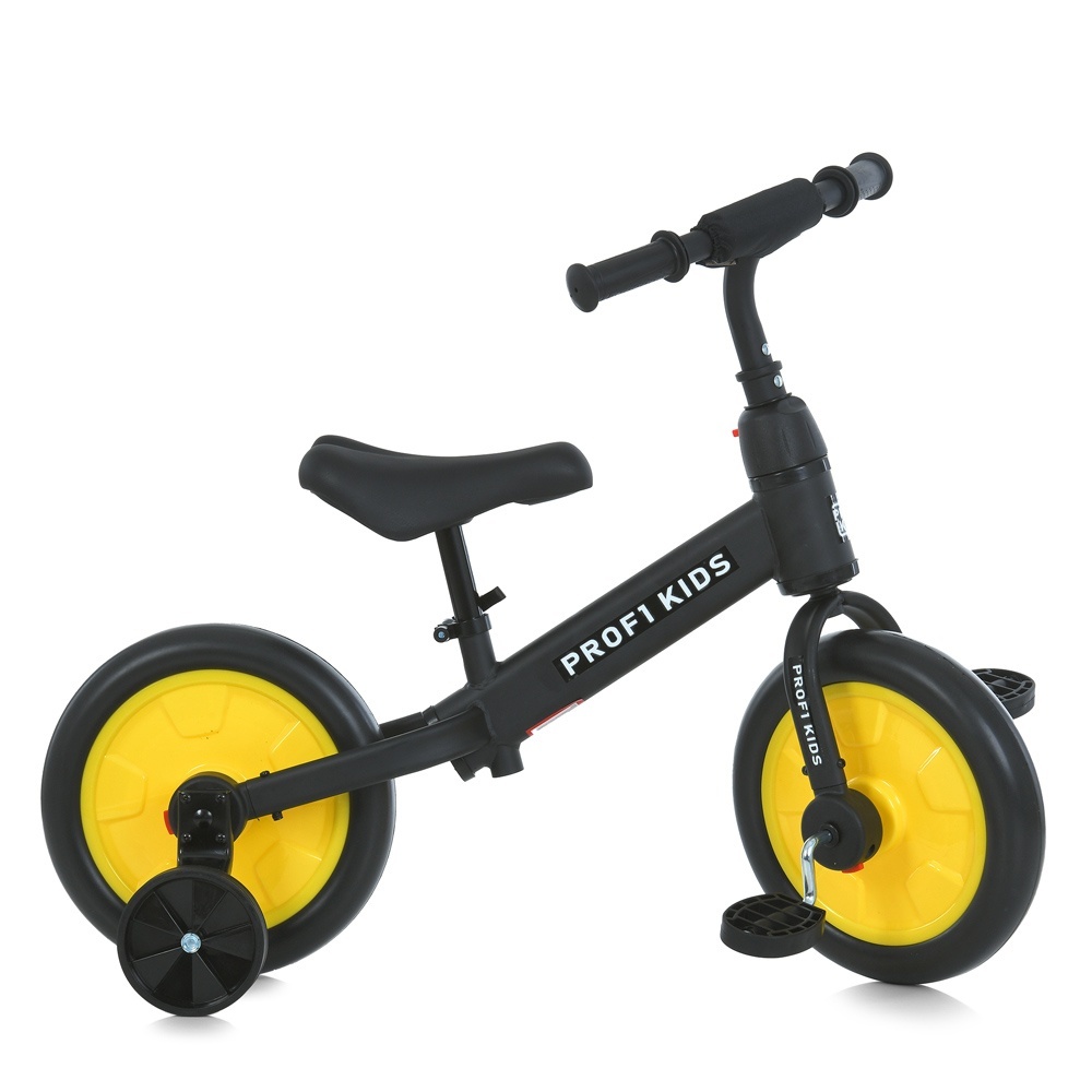 Велосипед-біговел дитячий PROFI KIDS 12 д. MBB 1012-4 кол.EVA, 2в1, педалі, дод. колеса, ексцентрик