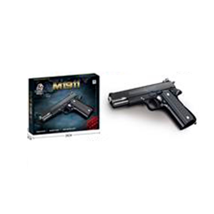 Пістолет Q11 21см, пластикові кулі, кор.,, 24,5-16,5-4см