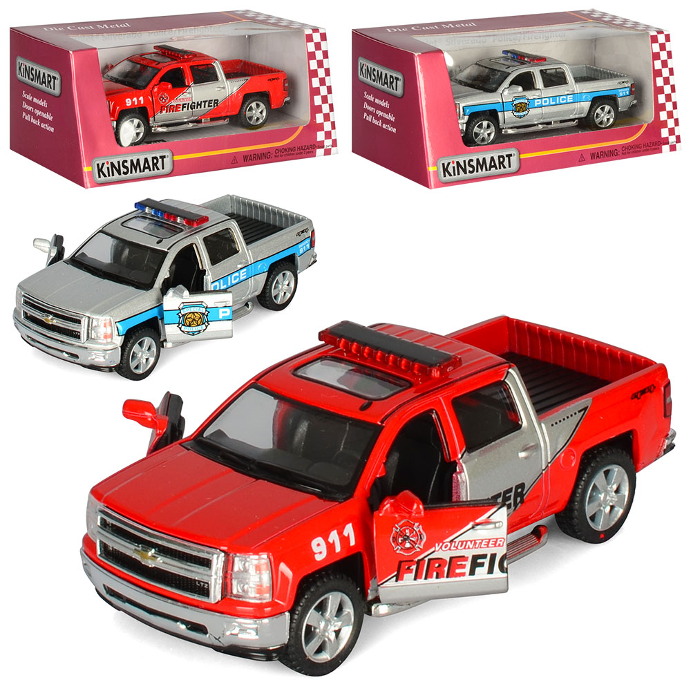 Машинка іграшкова KT5381WPR "Chevrolet Silverado 2014"