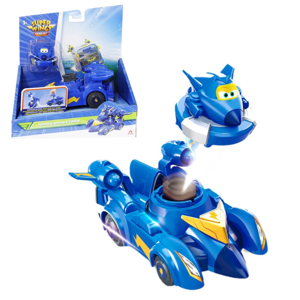 Ігровий набір Super Wings Spinning Vehicle Джером (Jerome)
