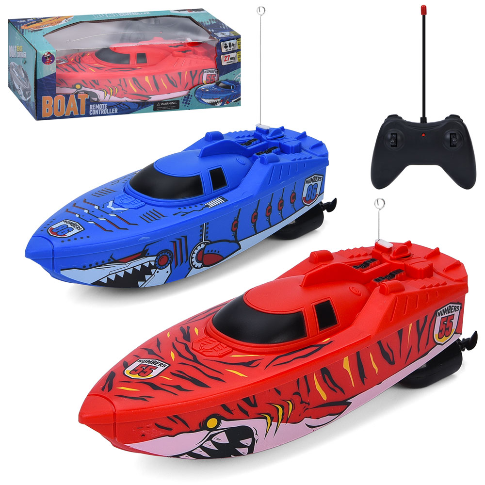 Катер 0036-8р/к, 26см, 2 види, на бат-ці, в кор-ці, 26-9,5-12см