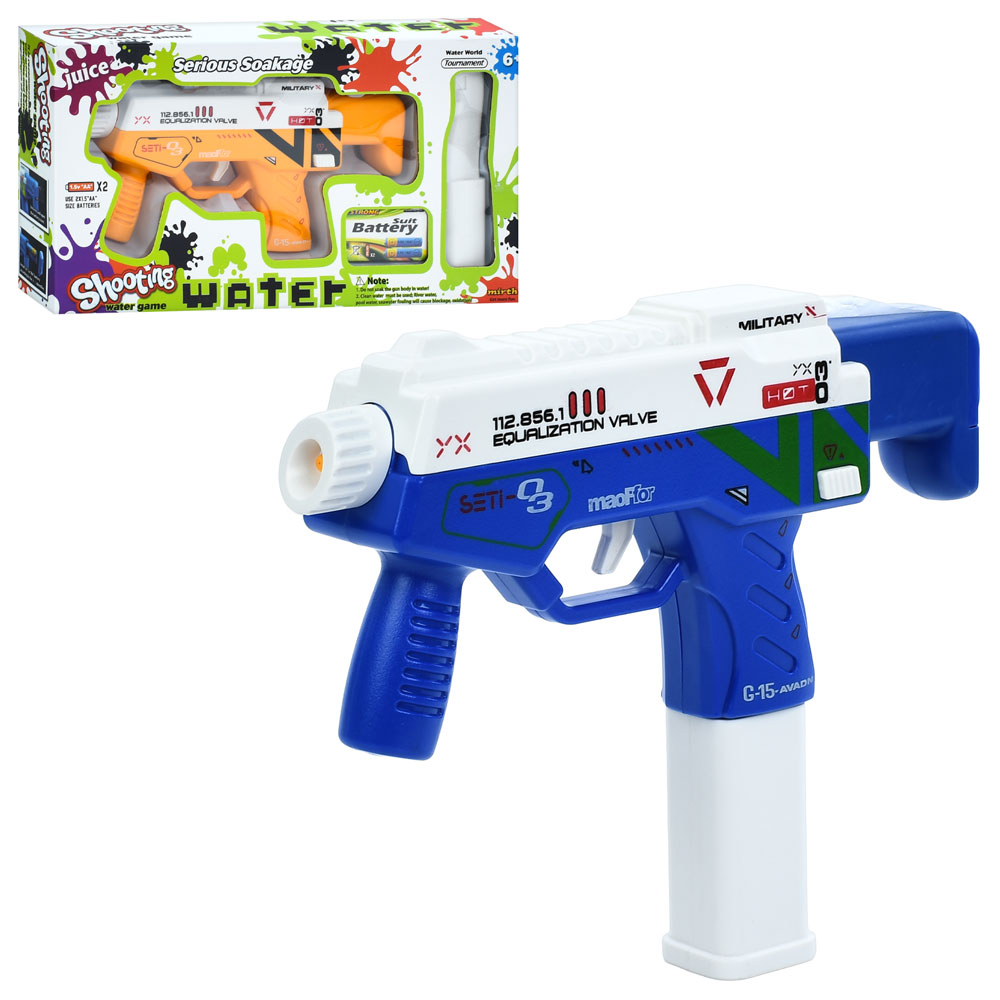 Водяний автомат T-05 2 кольори, бат., кор., 30-16-6 см.