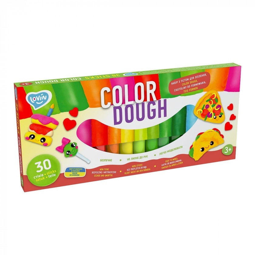 30 stick Color Dough TM Lovin Набір для ліплення з тістом