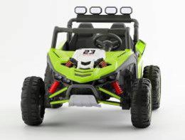 Джип M 6373EBLR-5(24V) 2,4G радіокер.,24V7AH, 2*150W, MP3, USB,BLUETOOTH,TF,EVA,шкіра,світло,зелений