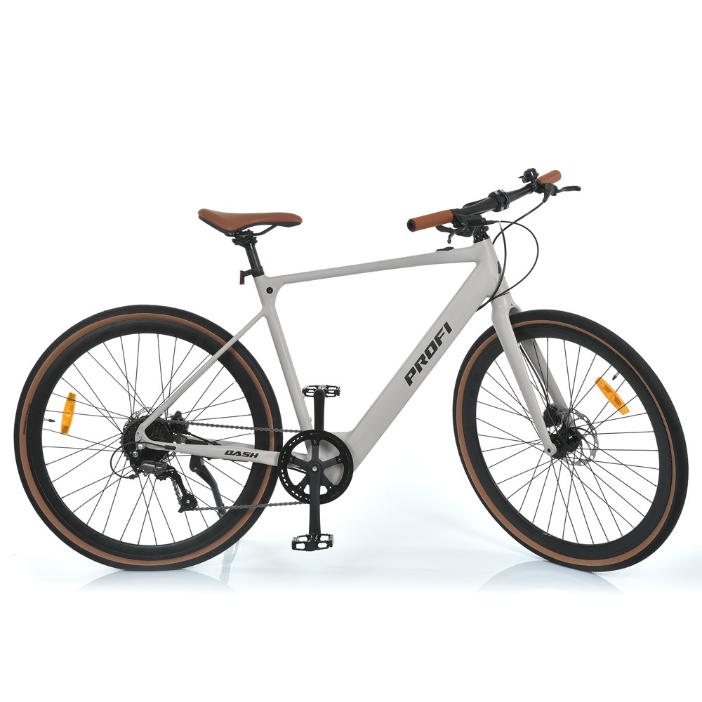 Електровелосипед 28д. MEB 700C DASH-4 мот250W,бат48V10AH,р-р кол .700*40C, сірий мат
