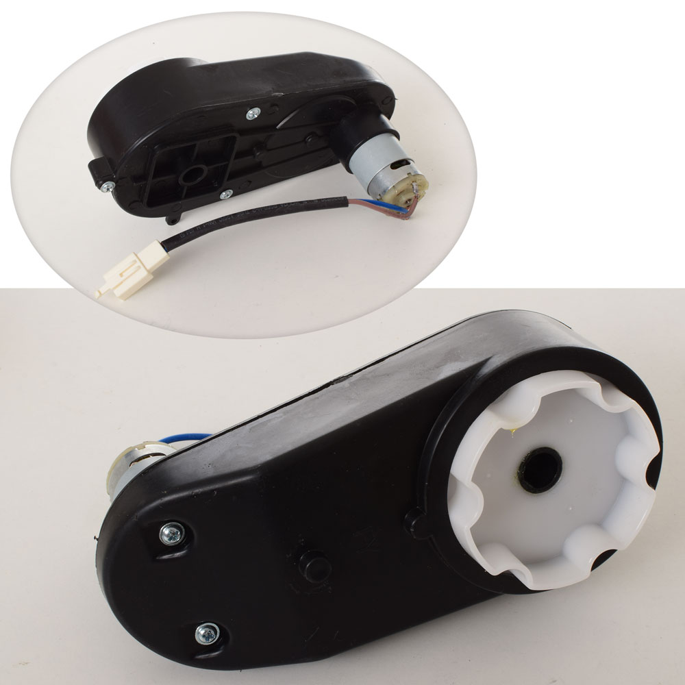Рульовий редуктор M 4081-ST GEAR для квадроцикла M 4081, 12V, RPM5000, довжина 17 см.