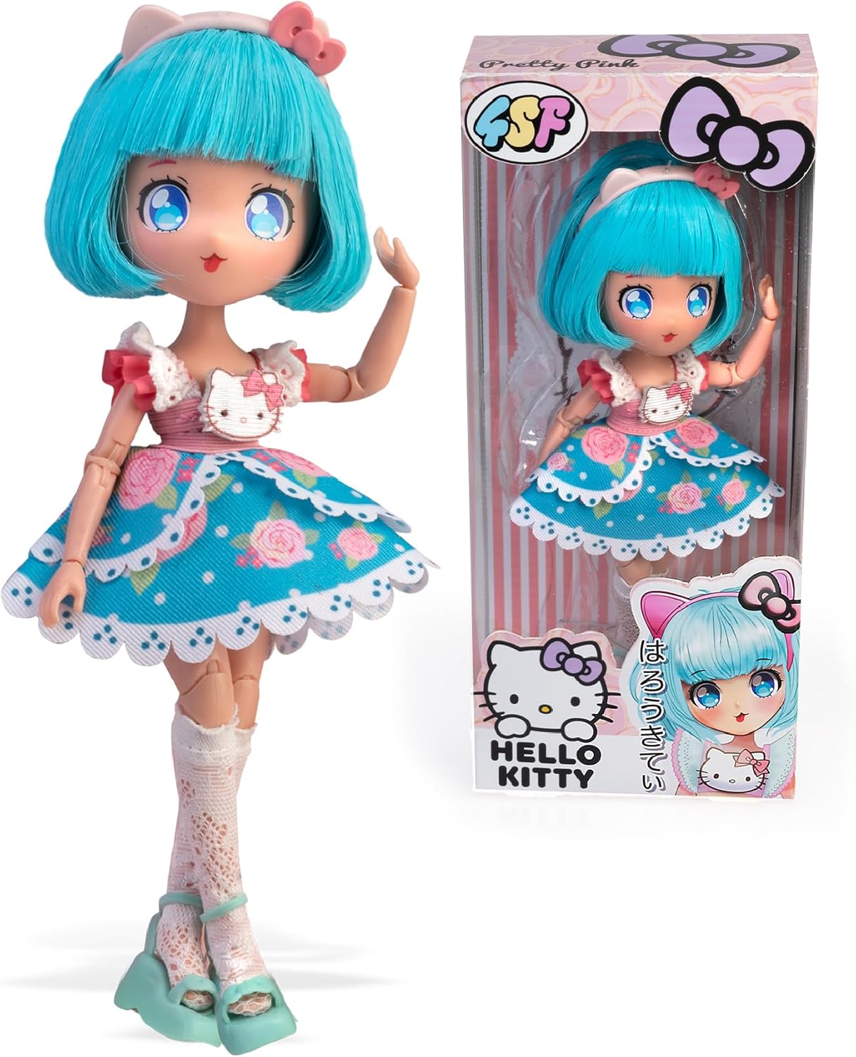 Лялька 4SF MANGA DOLLS серії "Hello Kitty" – КРАСУНЯ ПІНКгоирл