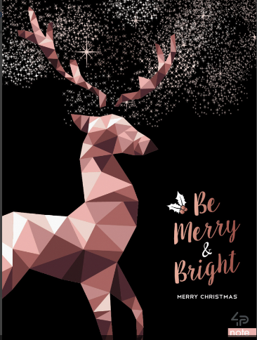 Блокнот TM Profiplan "Christmas note" deer, А6																			