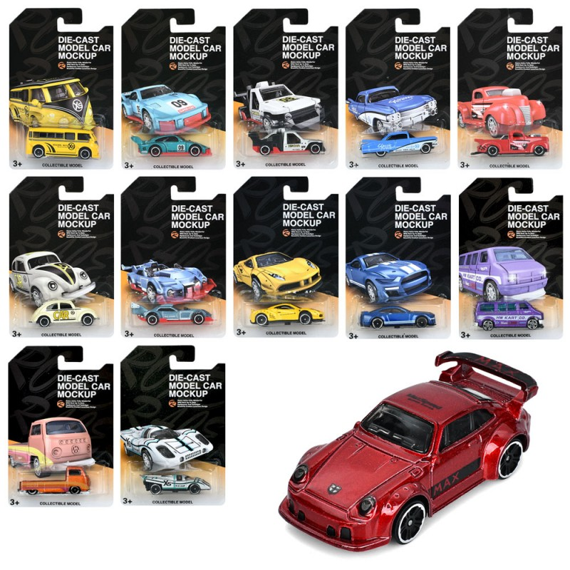 Машина 8852-7-8-9A метал, мікс видів, лист, 10,5-16,5-4 см.