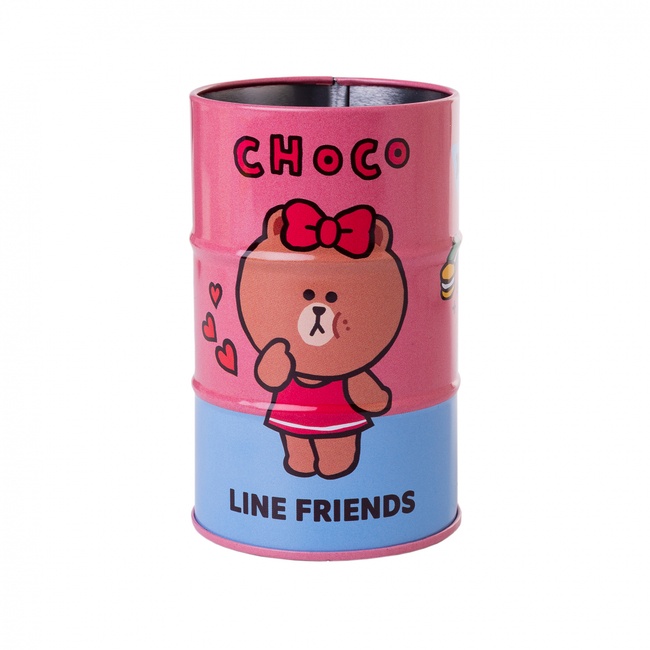 Стакан-підставка бочка Yes «Line friends» метал