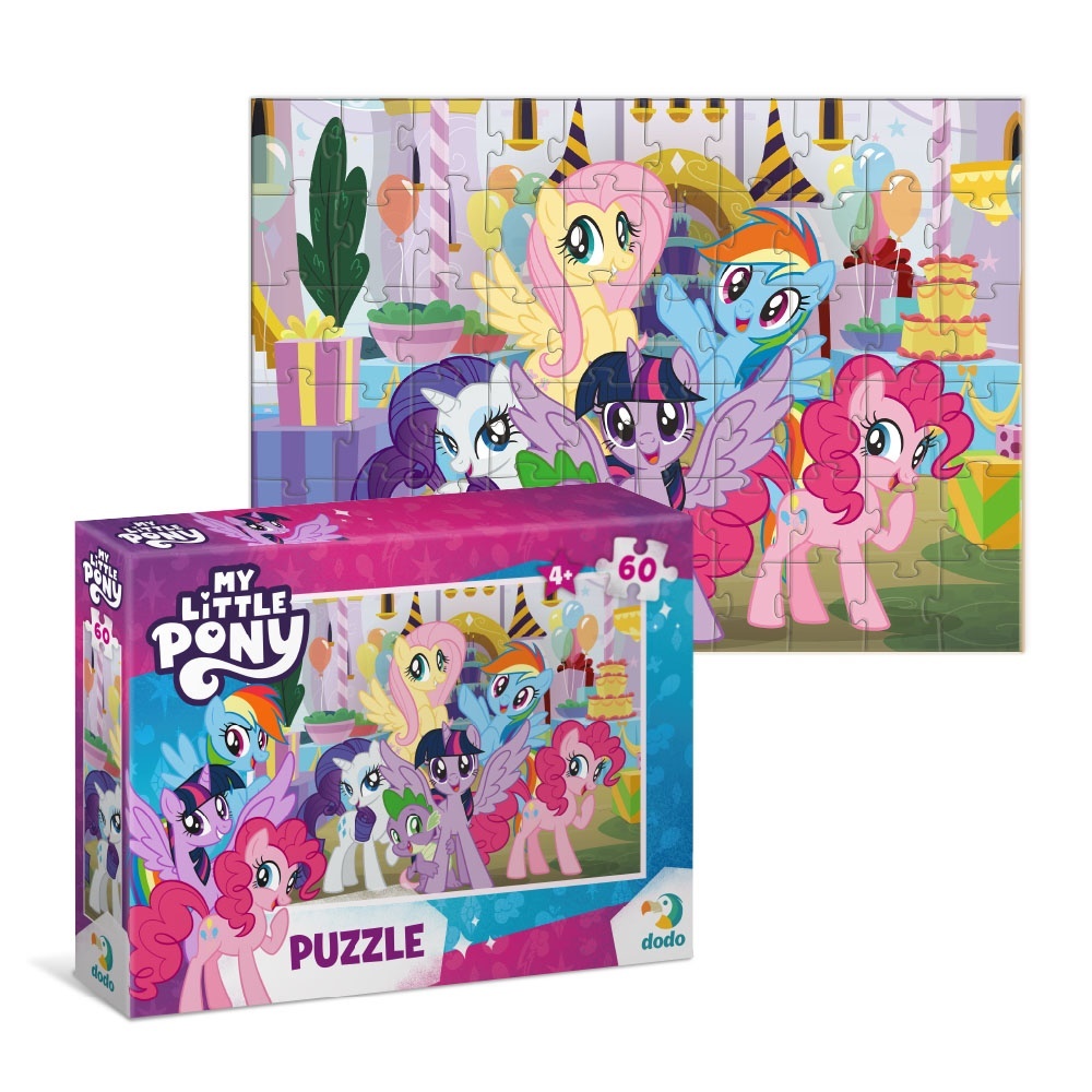 Пазл на 60 елементів My Little Pony. Вечірка