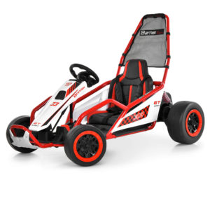 Електрокарт M 6374EL-3(24V) 24V7AH, 2*200W, MP3, USB, BLUETOOTH, TF, EVA, музика, червоний