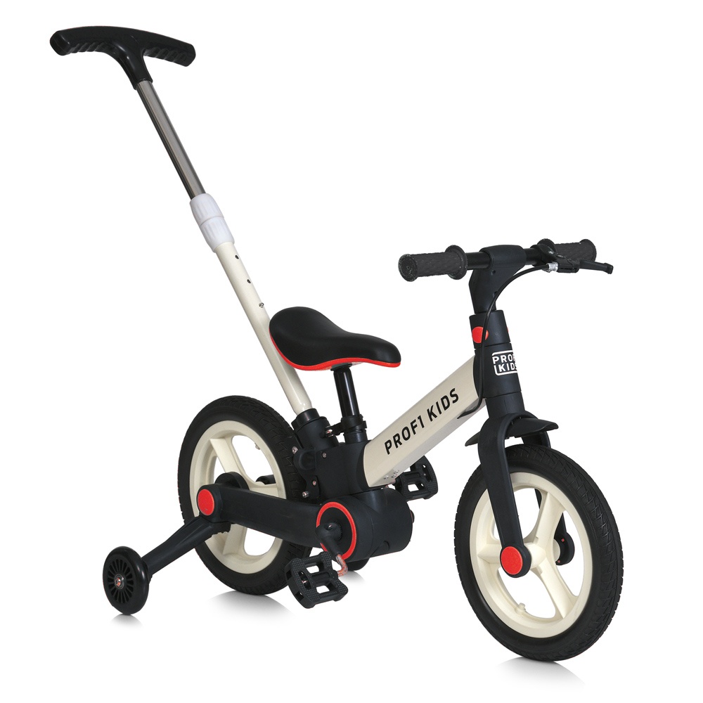 Велосипед-трансформер PROFI KIDS 12 д. MB 1021-2 3в1,2 колеса,гума(антипрокол),стал.рама,кермо,білий