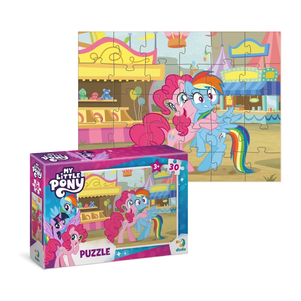 Пазл на 30 елементів My Little Pony. Парк атракціонів