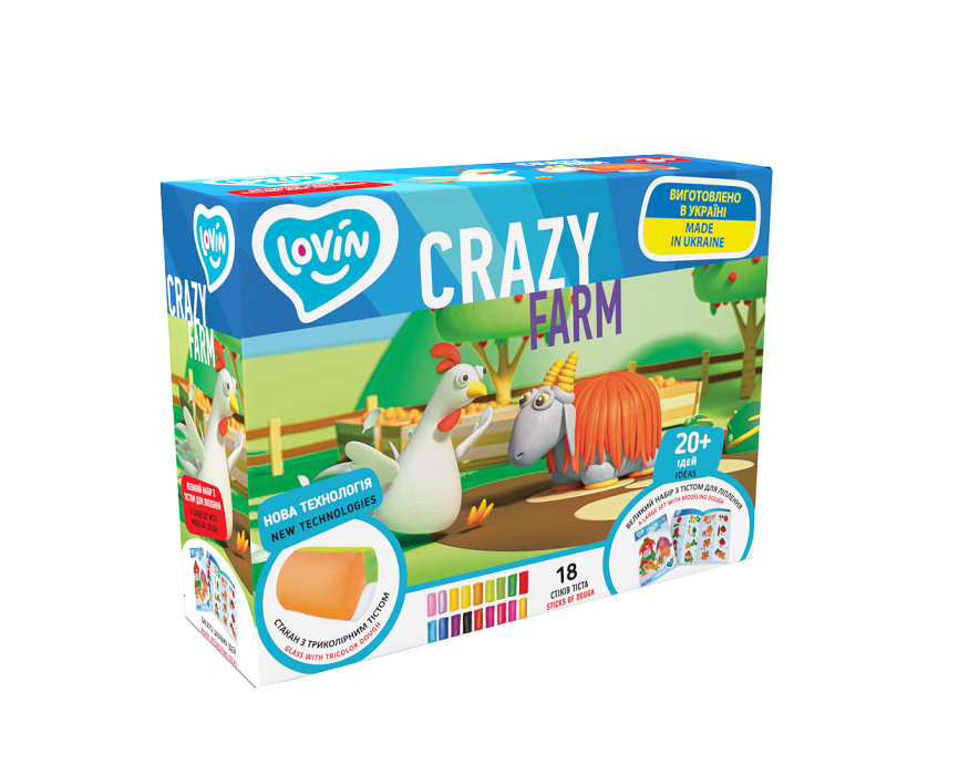 Crazy Farm TM Lovin Набір для ліплення з тістом