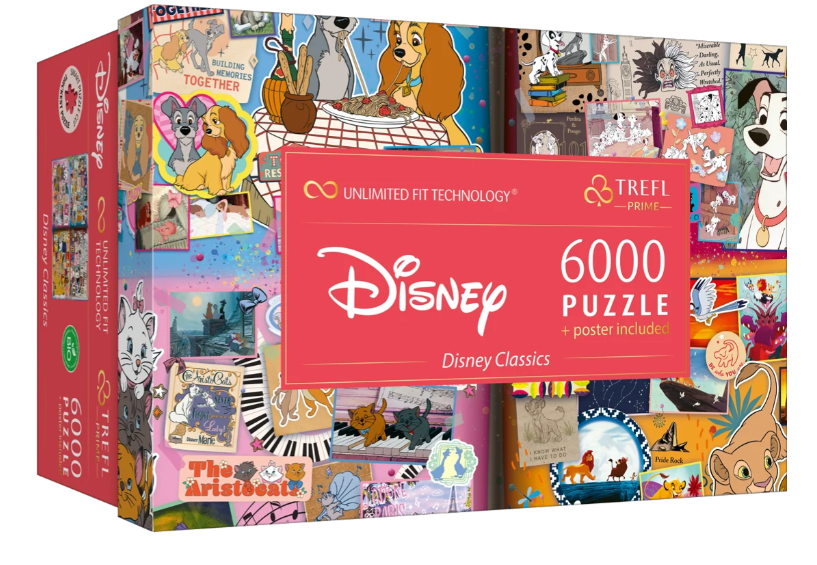 10370 Trefl Пазли "6000 UFT" Mickey&friends Велика книга Діснея
