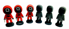 Брелок "Гра В Кальмари" гума 3113-13 - 2 - smarttoys.com.ua