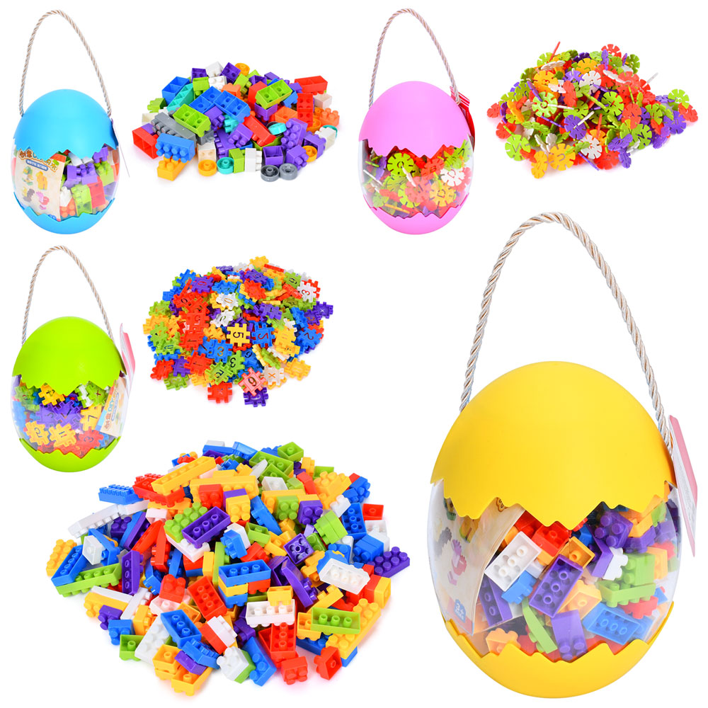 Конструктор 111-6 4 види,колба(яйце), 18-13-13 см.