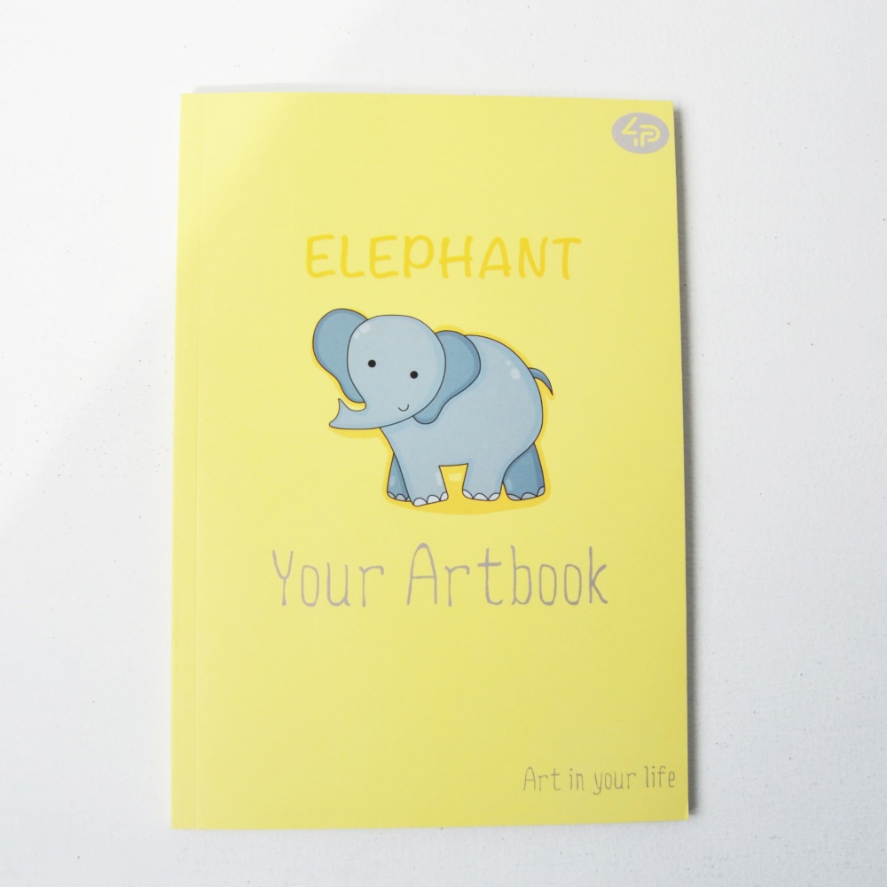 Блокнот TM Profiplan "Artbook elephant", A5