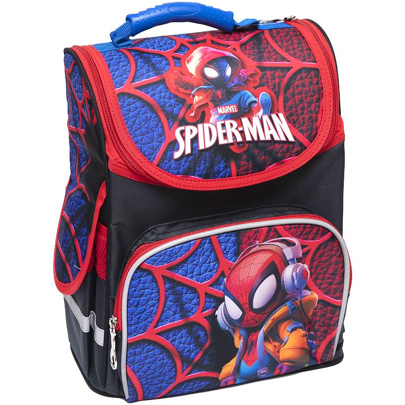 Ранець-короб ортопедичний, Spiderman 34*26*15см, Space, Д