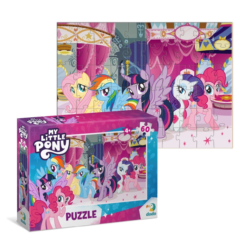 Пазл на 60 елементів My Little Pony. Друзі поні