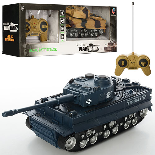 Танк 369-34-36 радіокер., 2 види, муз., світло, бат., кор., 43-14,5-12,5 см.