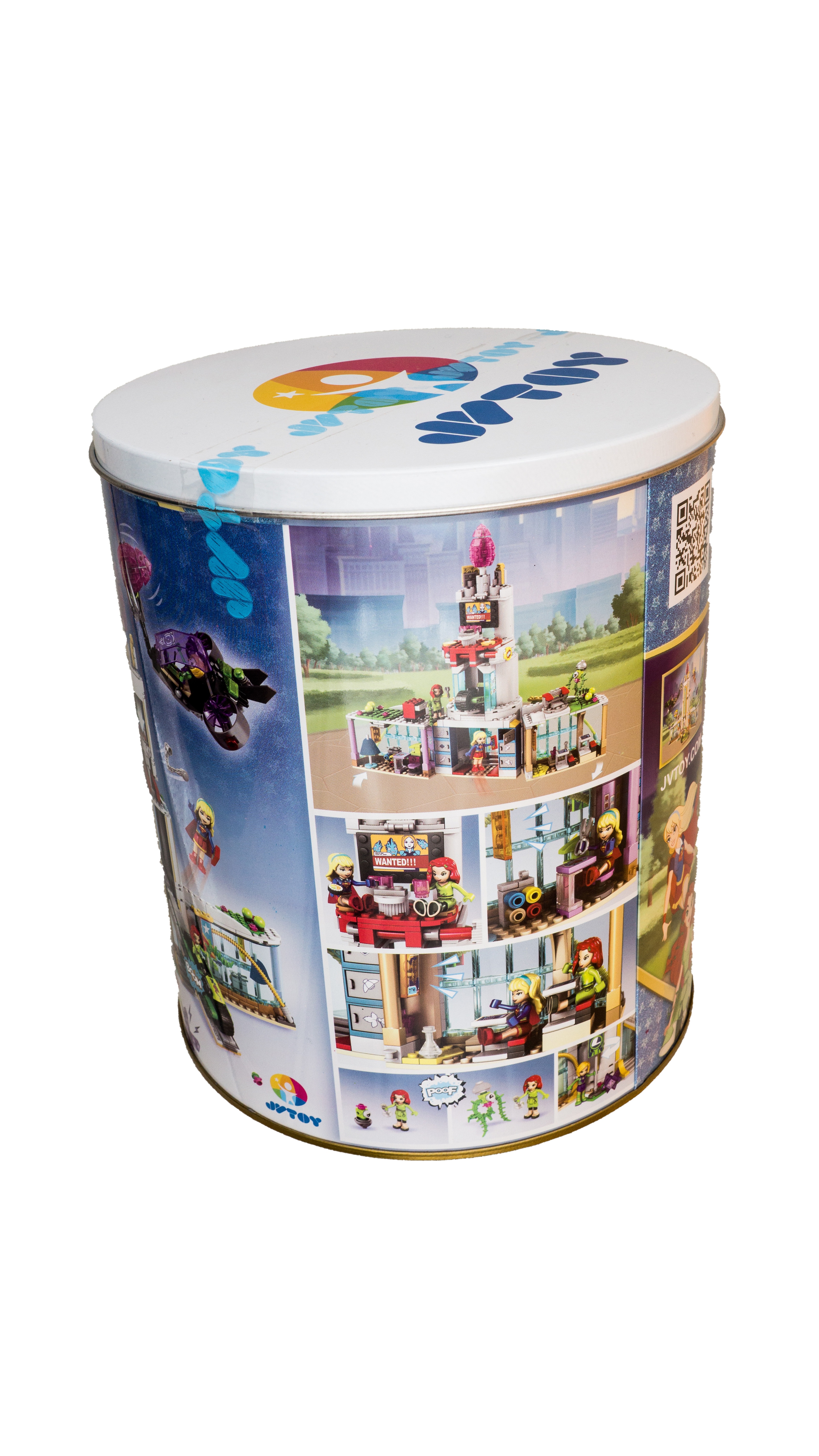 Конструктор JVToy "Школа супергероїв",серія "Чудо-дівчатка" арт. 12001