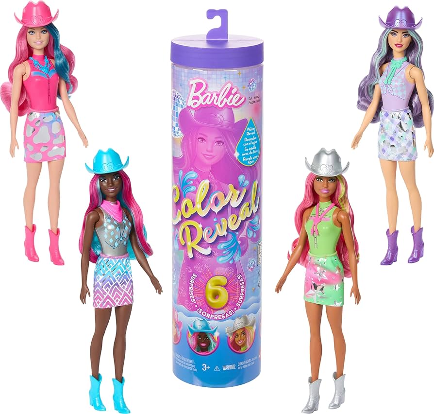 Лялька Barbie Color Reveal серії "Зірки диско" (сюрприз)
