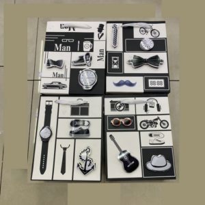 Пакет подарунковий паперовий S "Man 3D" 18*23*9см., R91208-S
