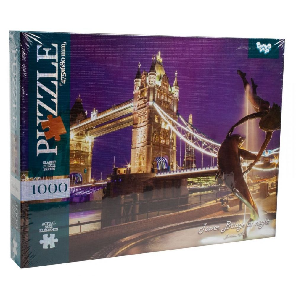 Пазли 1000 ел. C1000-10-01 02 03...10 (10) ВИДАЄТЬСЯ ТІЛЬКИ МІКС ВИДІВ, "Danko Toys"