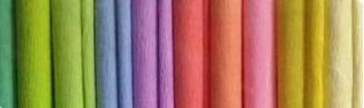 Папір гофрований, 200*50, mix pastel 10 кольорів