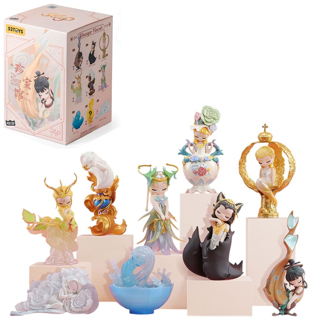 Колекційна фігурка POP TOP 52Toys серії "Sleep" - ГАЛЕРЕЯ МИСТЕЦТВА (у дисп., в ас.)