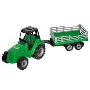 Трактор "Фермер" з бортовим причіпом, Tigres