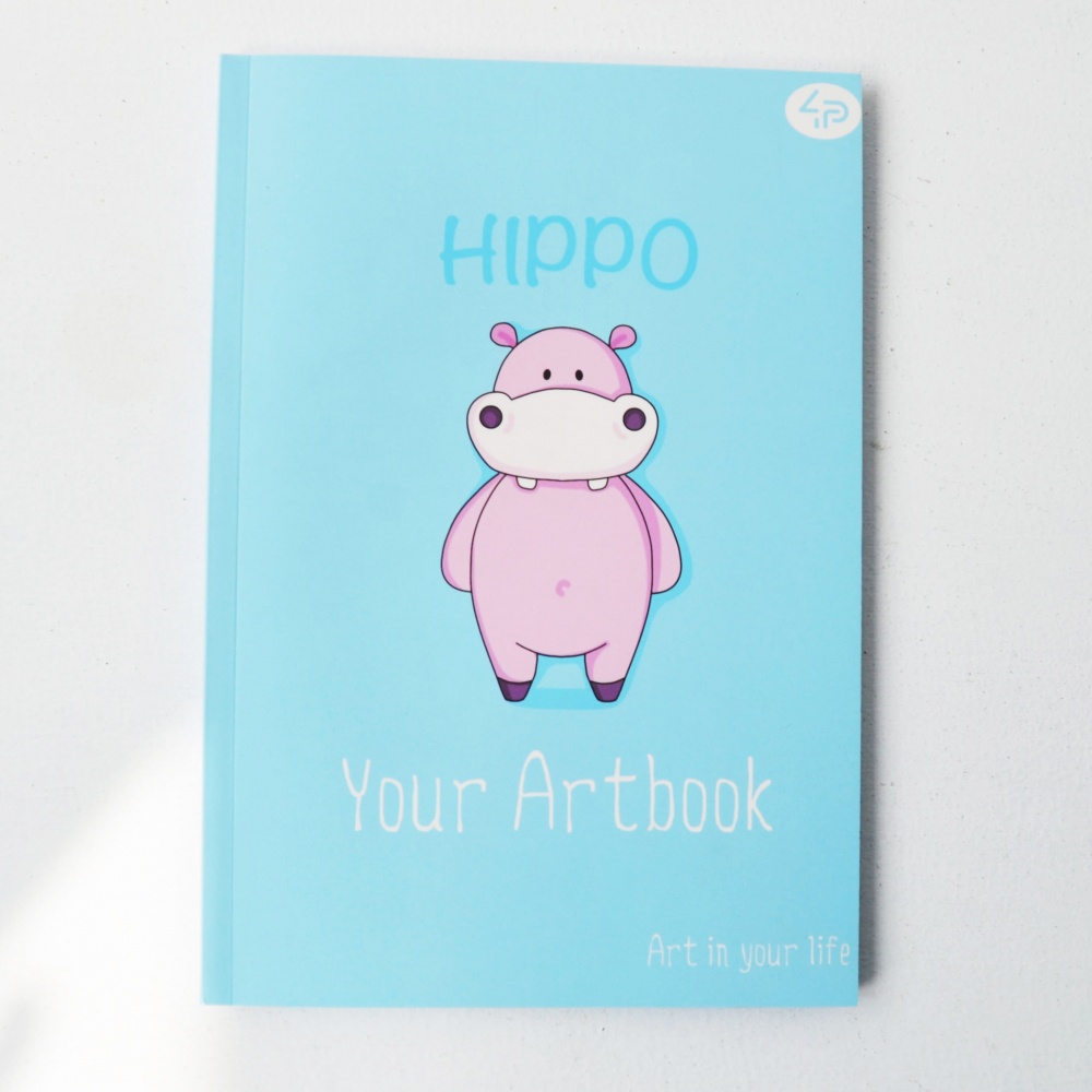 Блокнот TM Profiplan "Artbook hippo", А6
