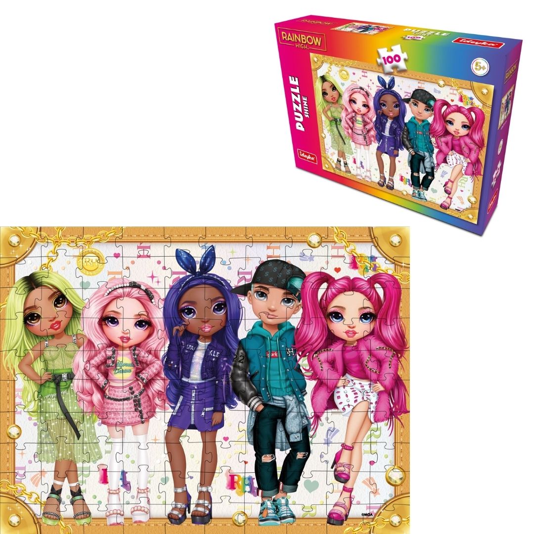 Пазли Rainbow High Shine, 100 елементів
