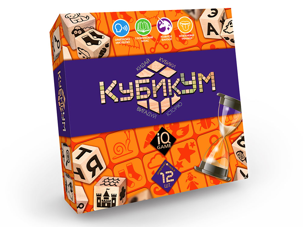 Розважальна гра "КубикУм" укр