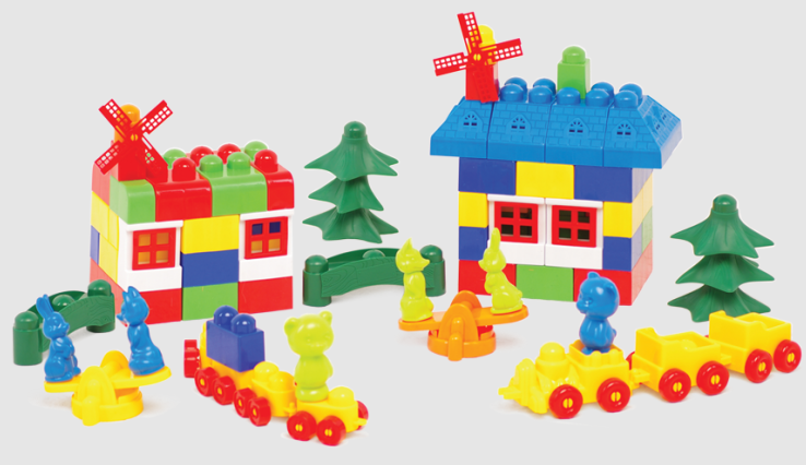 Конструктор "Майстер-Блок" №11 (121 деталь), пак. пвх 1-056 