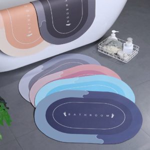 Килимок суперпоглинаючий у ванну 60*90см овал., R30939-90