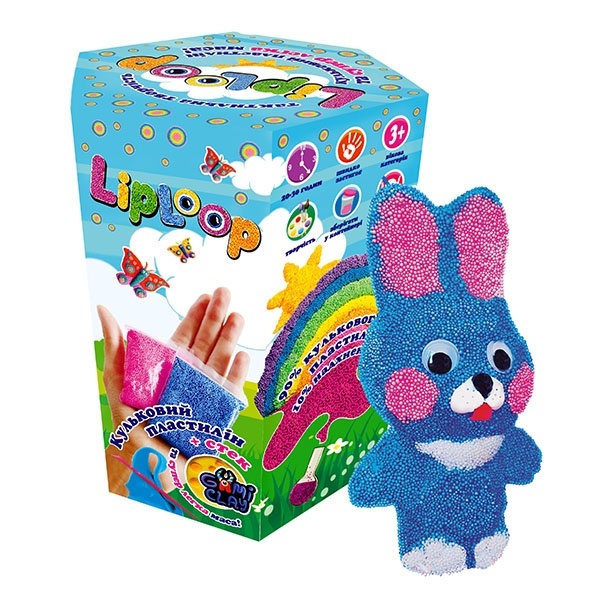Тактильний набір (укр.) 30705 "Liploop Зайченя", в кор-ці 14,2-10,2-11,7см