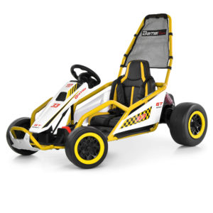 Електрокарт M 6374EL-6(24V) 24V7AH, 2*200W, MP3, USB, BLUETOOTH, TF, EVA, музика, жовтий