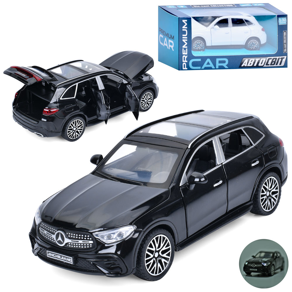 Джип AP-2077 АвтоСвіт,1:32,мет.,інерц.,відчин.двері/капот/багаж.,2кольори,муз.,світло,бат.(таб),кор.