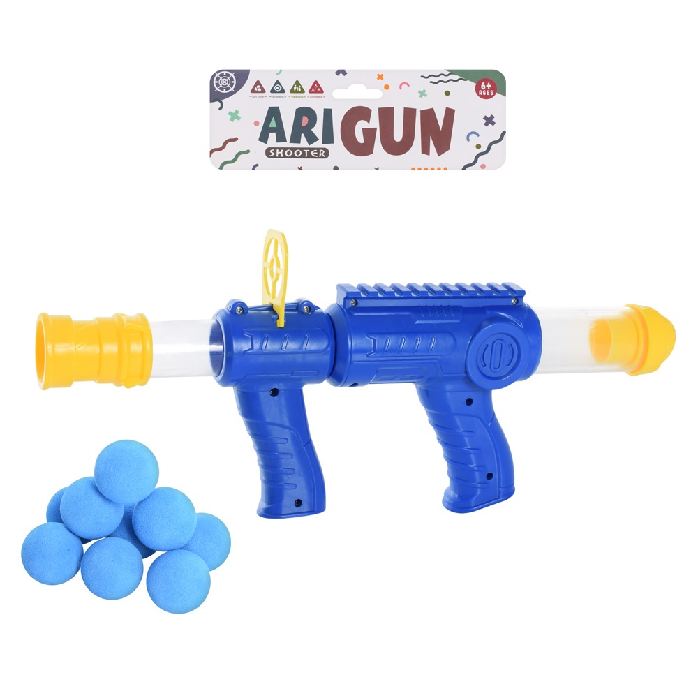 Автомат помповий 971-6A кульки (м'які) 10 шт., кул., 19-44-4,5см.