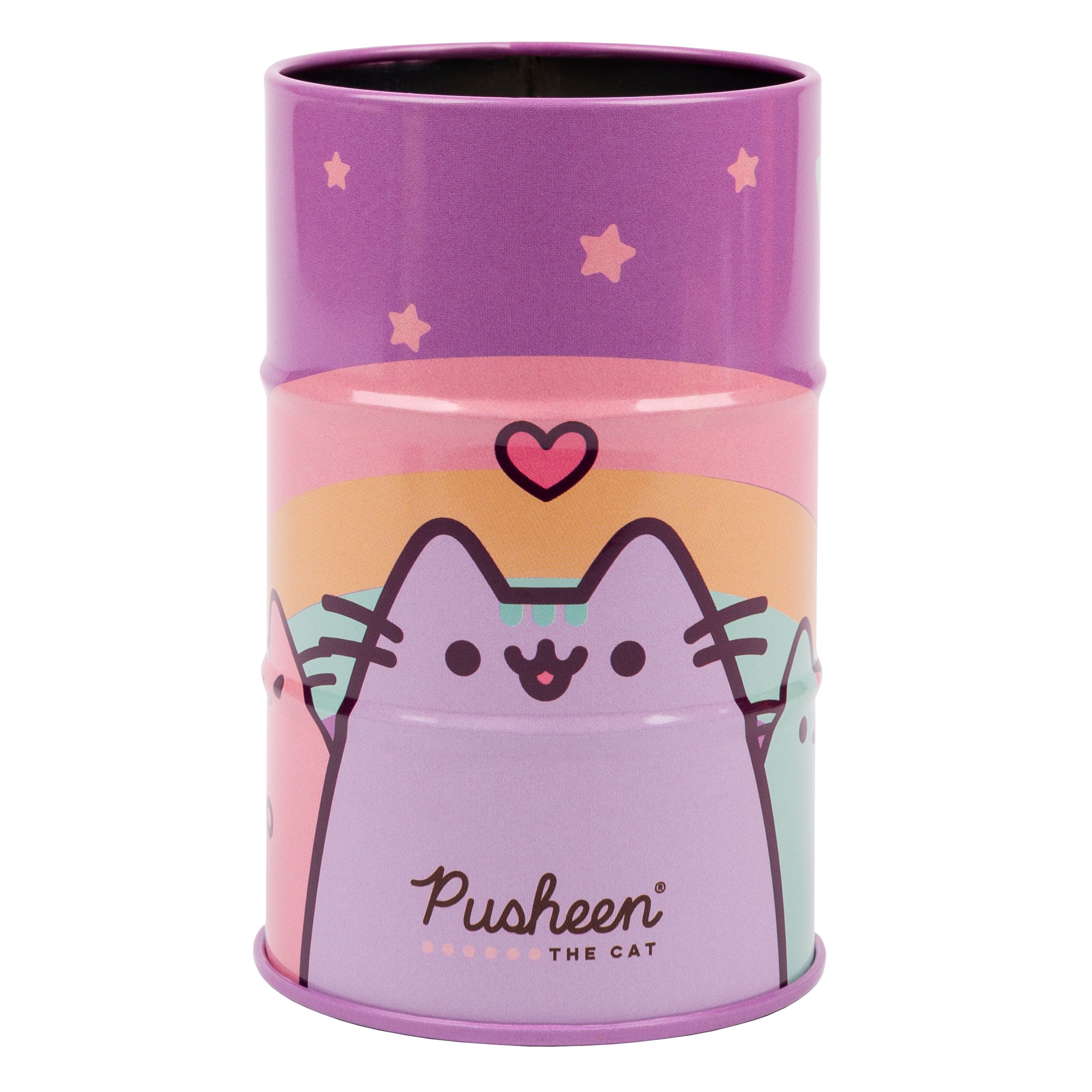 Стакан-підставка бочка YES Pusheen метал