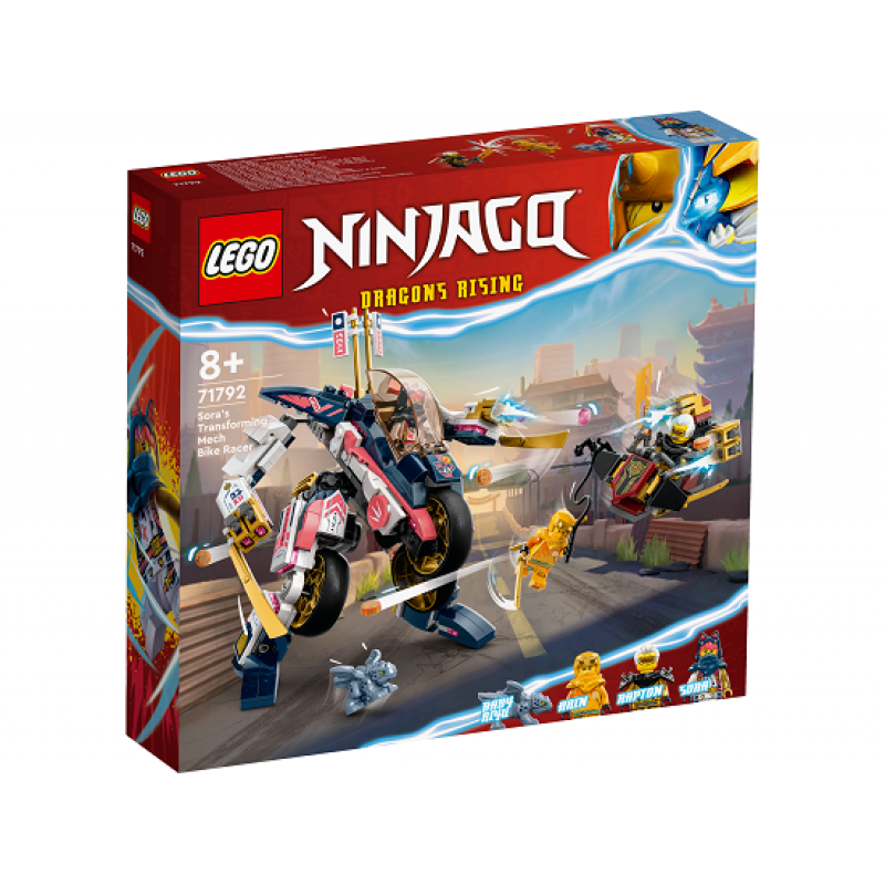 Конструктор Перегоновий робобайк-трансформер Сори