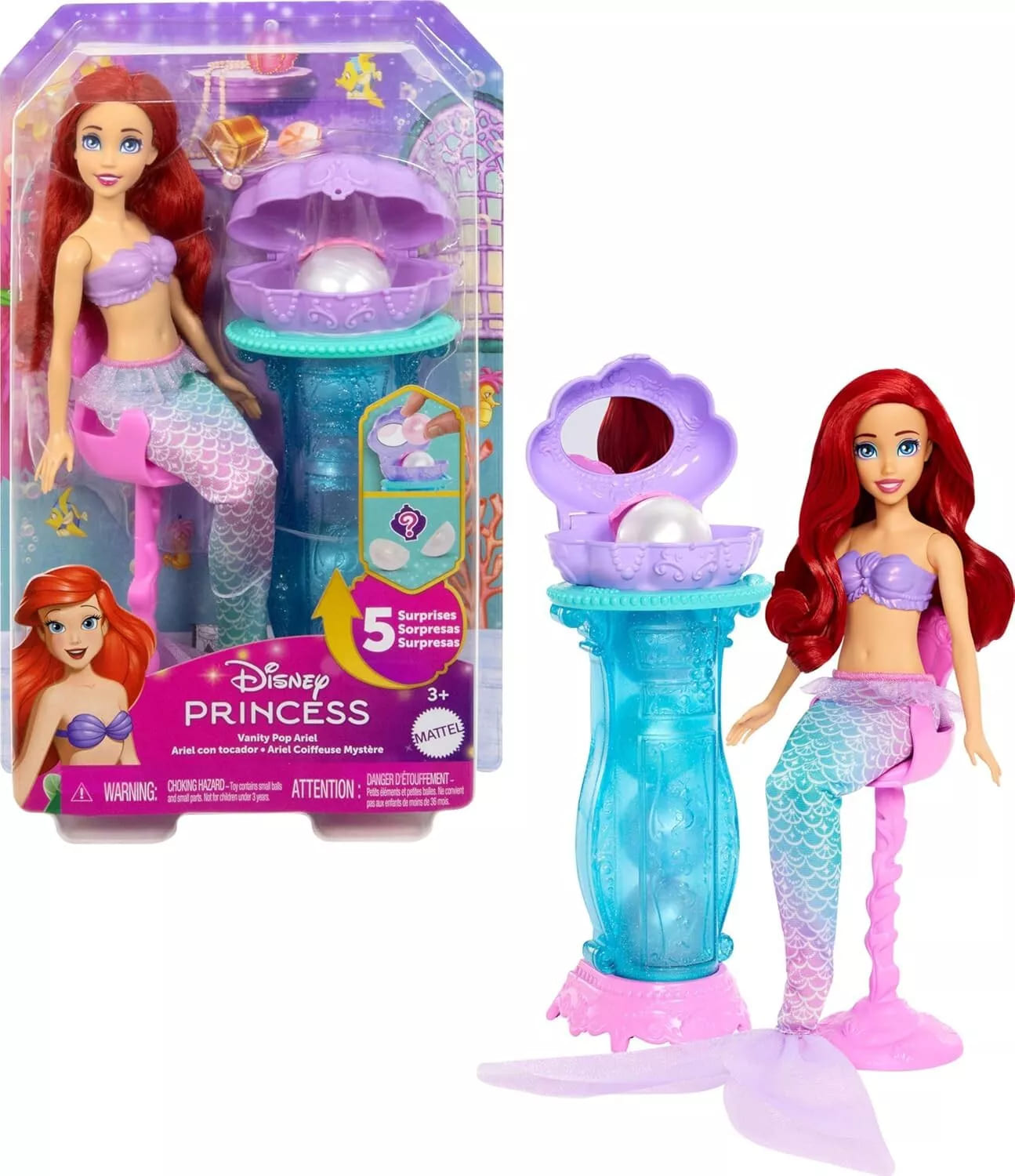 Набір з лялькою Аріель "Магія перлин" Disney Princess