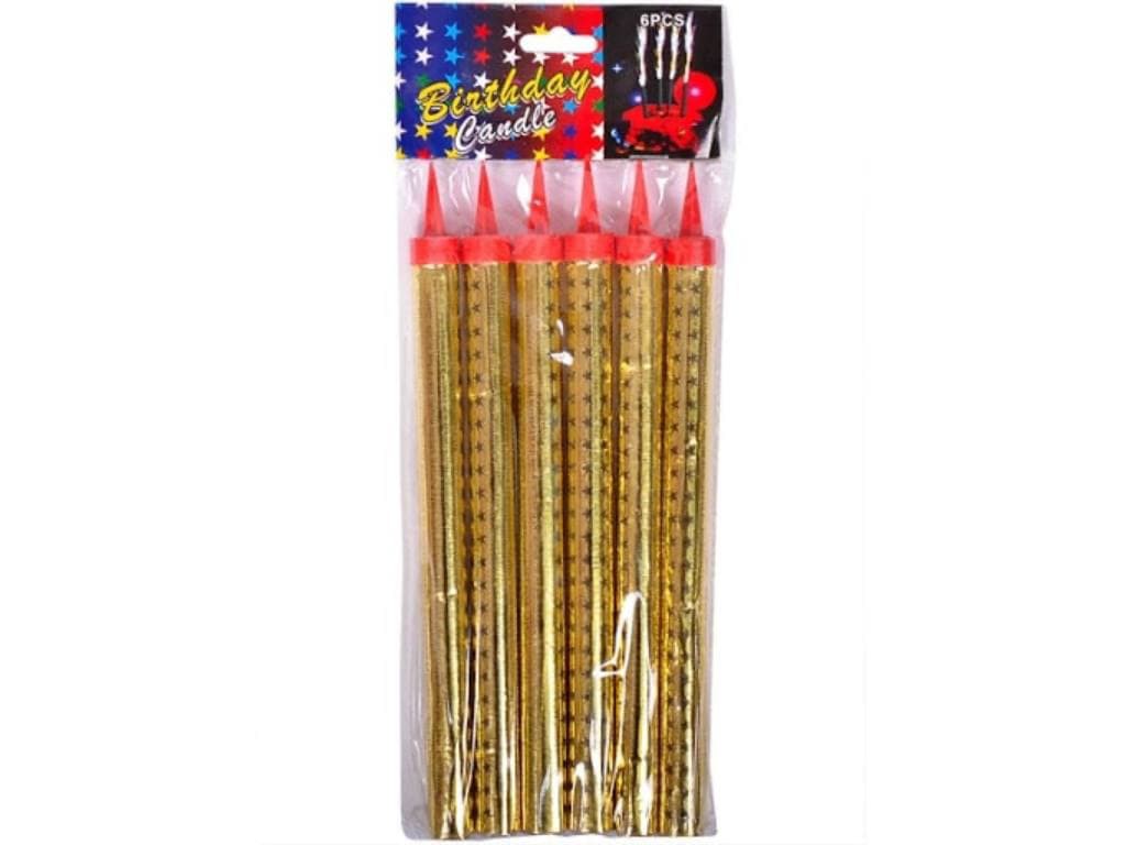 Свічки-Фейерверк для торта 6шт 20см Candle Fireworks)