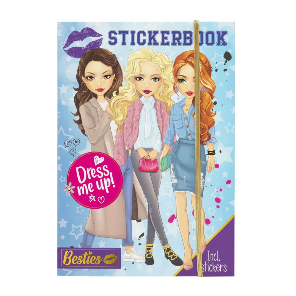 Besties Стікербук А4 "Вдягни мене", арт. 961001
